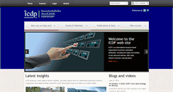 Desktop Screenshot of icdp.net