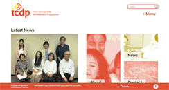 Desktop Screenshot of icdp.info